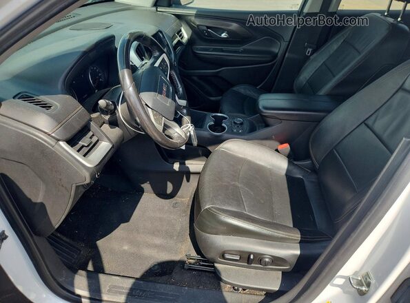 3GKALPEV9LL273846 2020 GMC TERRAIN White Вид салону спереду