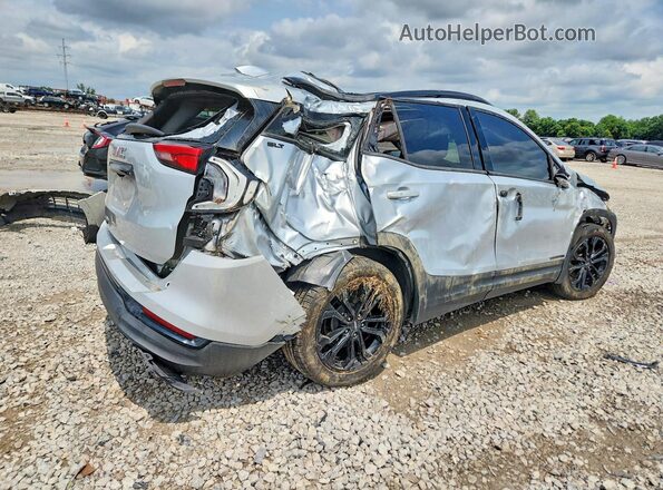 3GKALPEV9LL307185 2020 GMC TERRAIN Silver უკანა მარჯვენა