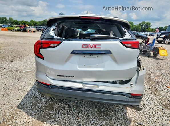 3GKALPEV9LL307185 2020 GMC TERRAIN Silver უკანა ხედი