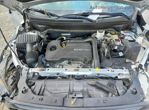 3GKALPEV9LL307185 2020 GMC TERRAIN Silver ძრავის განყოფილების ხედი