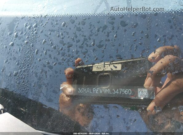3GKALPEV9ML347560 2021 GMC TERRAIN Белый Вид подкапотного пространства