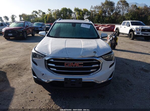 3GKALPEV9ML347560 2021 GMC TERRAIN Белый Вид щитка приборов