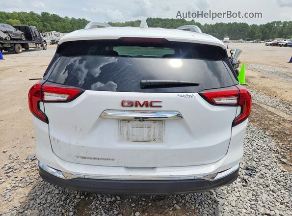 3GKALPEV9NL208837 2022 GMC TERRAIN Белый Вид сзади