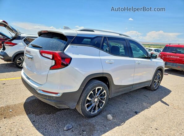 3GKALPEV9NL263059 2022 GMC TERRAIN White Trasero derecho