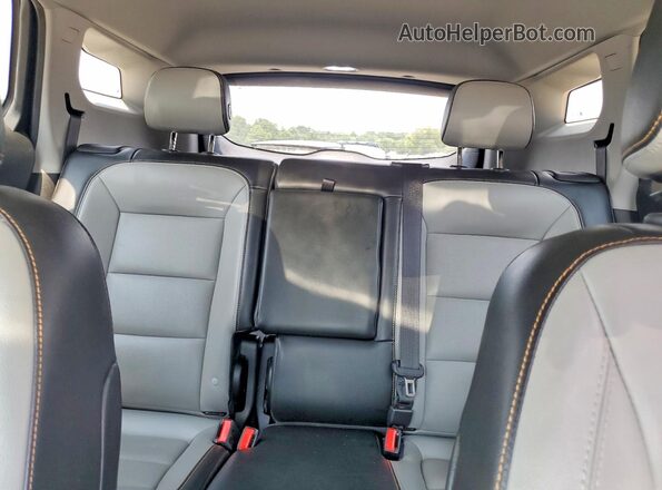 3GKALPEVXKL301474 2019 GMC TERRAIN Black უკანა სავარძლების ხედი