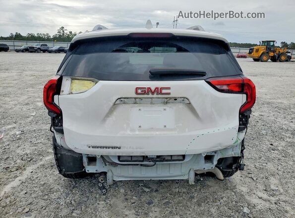 3GKALPEVXML326281 2021 GMC TERRAIN White Հետևի տեսք