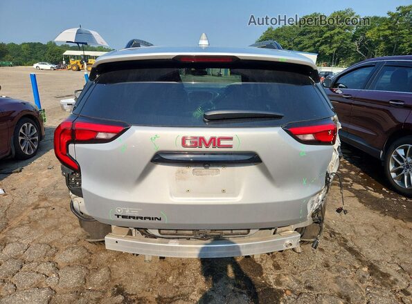 3GKALPEVXML402730 2021 GMC TERRAIN Silver Rear view