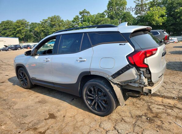 3GKALPEVXML402730 2021 GMC TERRAIN Silver Rear left