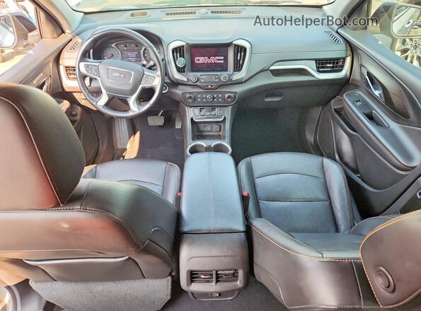 3GKALPEVXML402730 2021 GMC TERRAIN Silver Dashboard view
