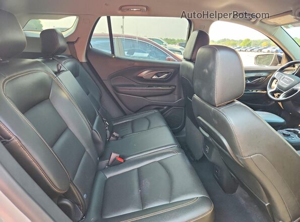3GKALPEVXML402730 2021 GMC TERRAIN Silver Rear seats view