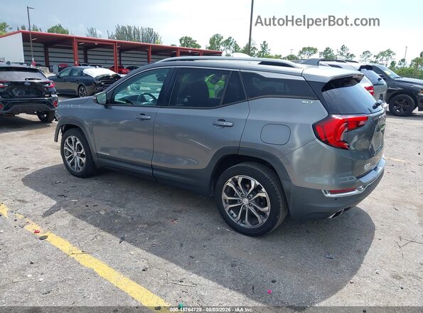 3GKALPEX0JL319644 2018 GMC TERRAIN Серый Задняя левая четверть