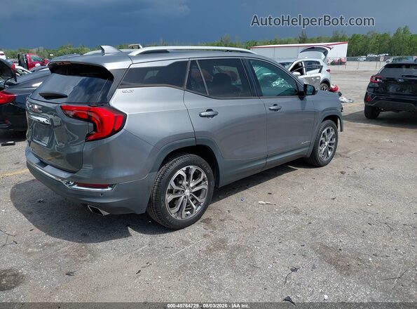 3GKALPEX0JL319644 2018 GMC TERRAIN Серый Задняя правая четверть