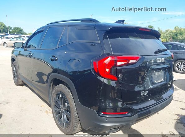 3GKALPEX0KL230142 2019 GMC TERRAIN Black Հետևի ձախ
