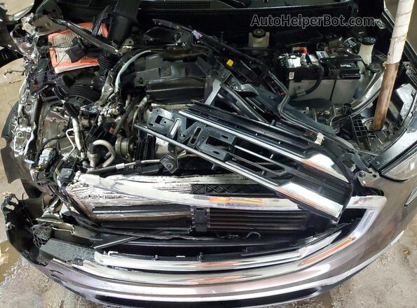 3GKALPEX0LL115266 2020 GMC TERRAIN Brown Vista del compartimento del motor