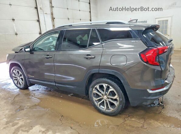 3GKALPEX0LL115266 2020 GMC TERRAIN Brown Trasero izquierdo