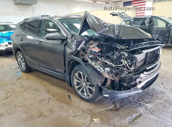 3GKALPEX0LL115266 2020 GMC TERRAIN Brown Delantero derecho