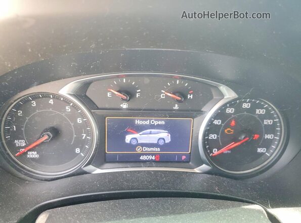 3GKALPEX1LL240518 2020 GMC TERRAIN Gray ხელსაწყოთა პანელის ხედი