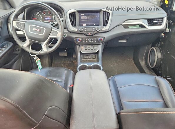 3GKALPEX2KL144377 2019 GMC TERRAIN Black წინა პანელის ხედი