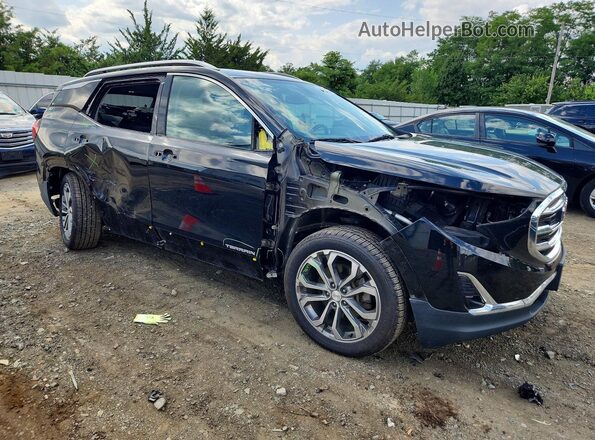 3GKALPEX2KL144377 2019 GMC TERRAIN Black წინა მარჯვენა