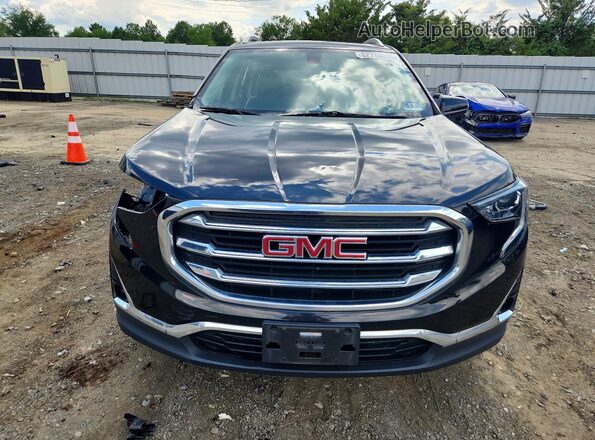 3GKALPEX2KL144377 2019 GMC TERRAIN Black წინა ხედი