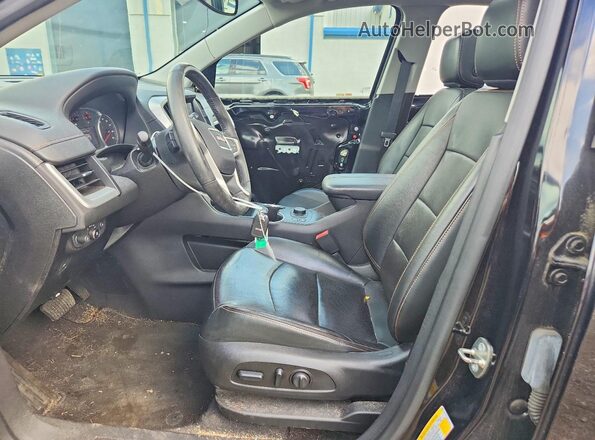 3GKALPEX2KL144377 2019 GMC TERRAIN Black წინა სალონის ხედი
