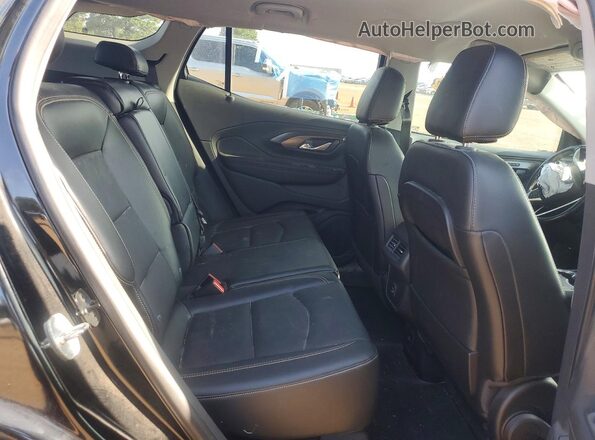3GKALPEX2KL381662 2019 GMC TERRAIN Black Вид задніх сидінь