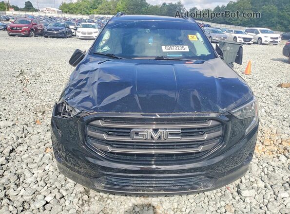 3GKALPEX2LL133896 2020 GMC TERRAIN Black Front view