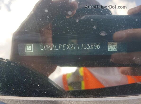 3GKALPEX2LL133896 2020 GMC TERRAIN Black Engine compartment view
