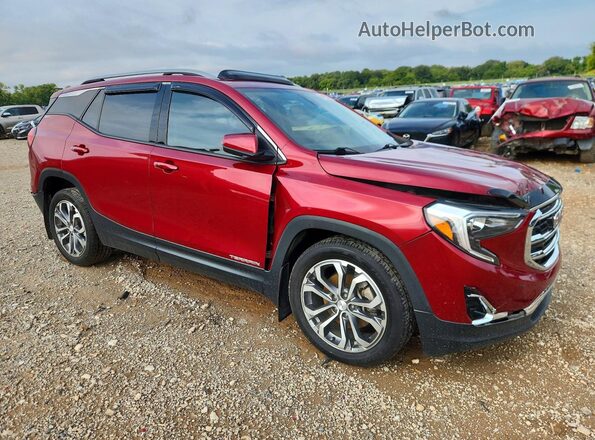 3GKALPEX2LL245730 2020 GMC TERRAIN Красный Передняя правая четверть