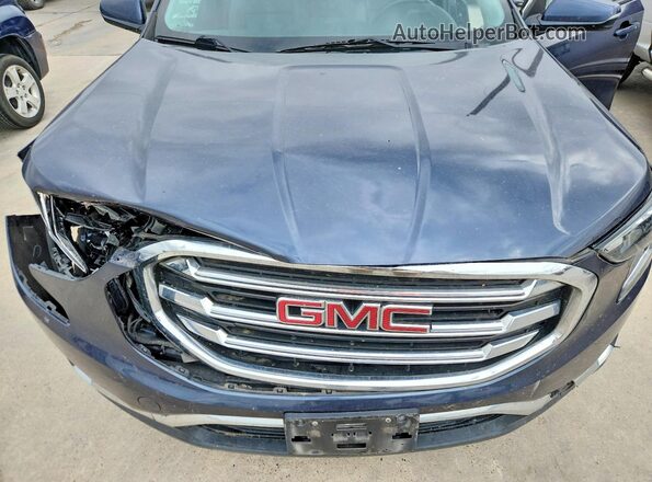 3GKALPEX3KL184855 2019 GMC TERRAIN Blue Engine compartment view