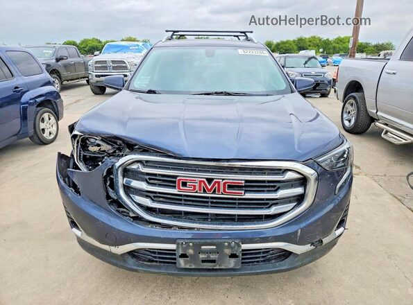 3GKALPEX3KL184855 2019 GMC TERRAIN Blue Front view