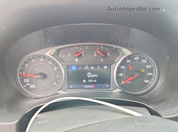 3GKALPEX3KL184855 2019 GMC TERRAIN Blue Instrument cluster view