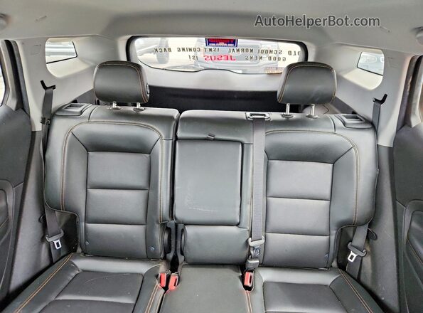 3GKALPEX3KL184855 2019 GMC TERRAIN Blue Rear seats view