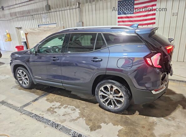 3GKALPEX4JL230952 2018 GMC TERRAIN Blue Tył lewy