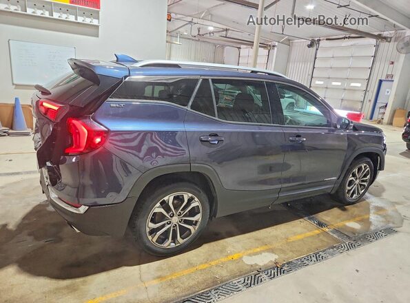3GKALPEX4JL230952 2018 GMC TERRAIN Blue Tył prawy