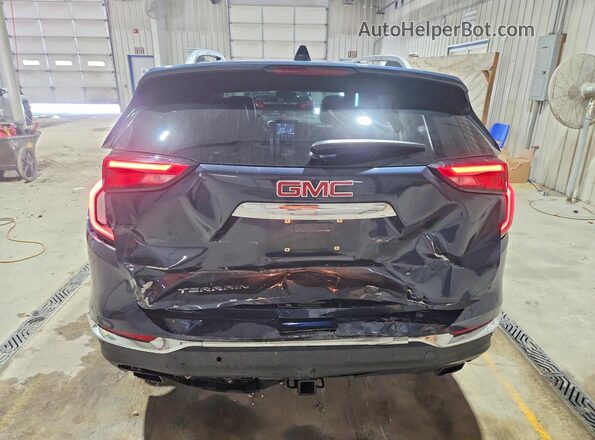 3GKALPEX4JL230952 2018 GMC TERRAIN Blue Widok z tyłu
