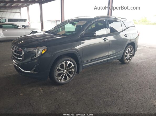 3GKALPEX5JL144226 2018 GMC TERRAIN Gray Front left