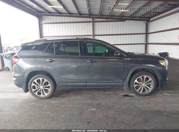 3GKALPEX5JL144226 2018 GMC TERRAIN Gray Rear interior view