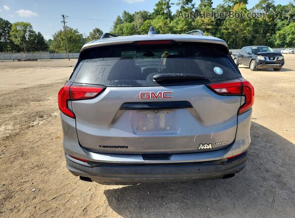 3GKALPEX5LL154905 2020 GMC TERRAIN Gray Հետևի տեսք