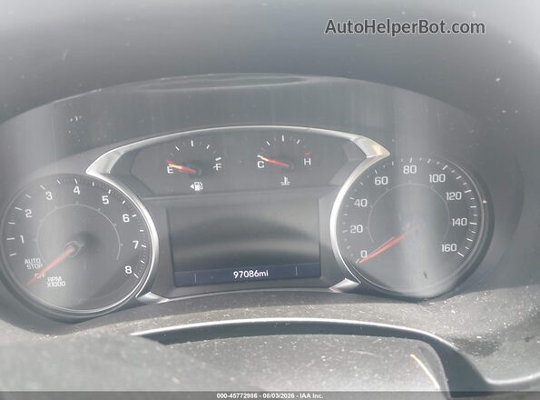 3GKALPEX5LL304186 2020 GMC TERRAIN Silver Вид задніх сидінь