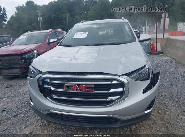 3GKALPEX5LL304186 2020 GMC TERRAIN Silver Вид щитка приладів
