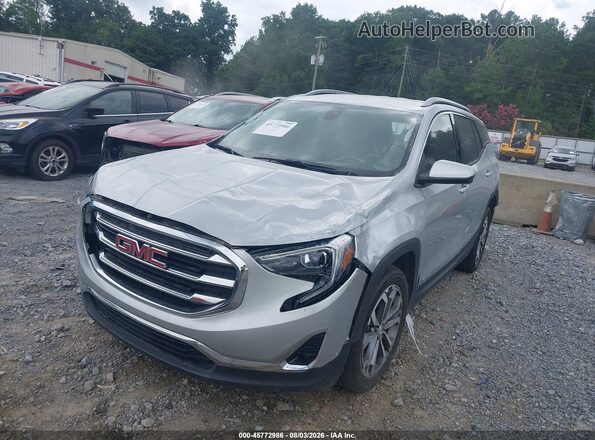 3GKALPEX5LL304186 2020 GMC TERRAIN Silver Передня ліва чверть