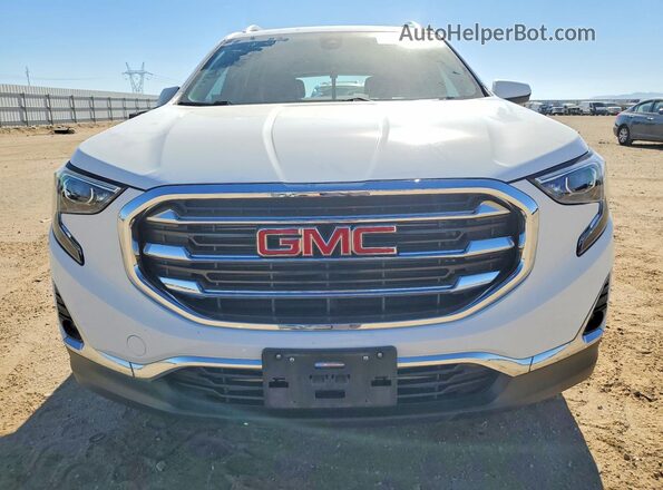 3GKALPEX6JL270983 2018 GMC TERRAIN Белый Вид спереди