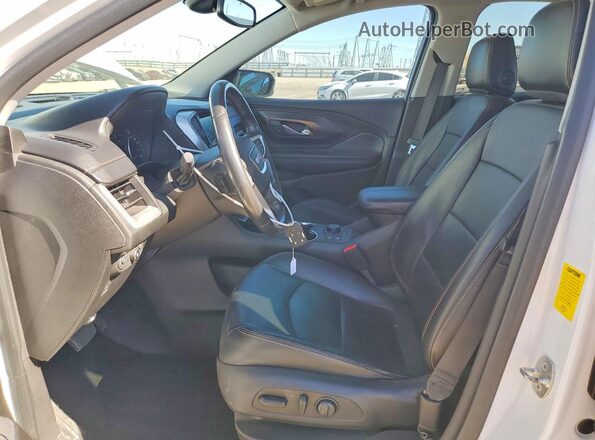 3GKALPEX6JL270983 2018 GMC TERRAIN Белый Вид салона спереди
