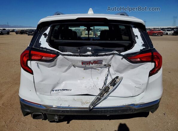 3GKALPEX6JL270983 2018 GMC TERRAIN Белый Вид сзади