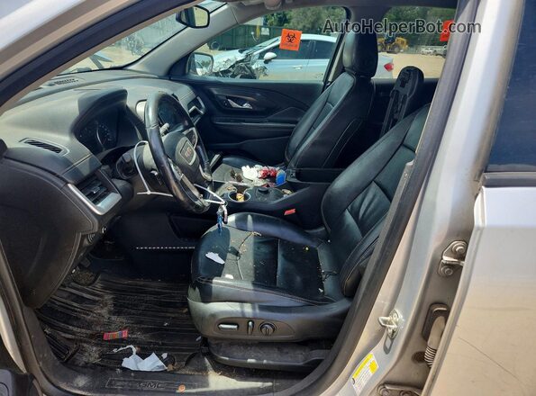 3GKALPEX7JL388637 2018 GMC TERRAIN Silver წინა სალონის ხედი