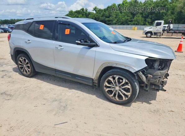 3GKALPEX7JL388637 2018 GMC TERRAIN Silver წინა მარჯვენა