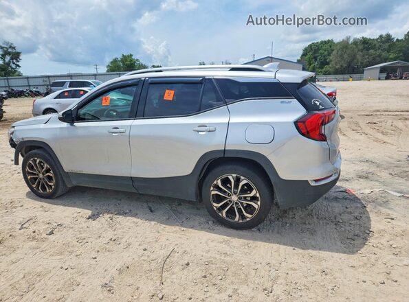 3GKALPEX7JL388637 2018 GMC TERRAIN Silver უკანა მარცხენა