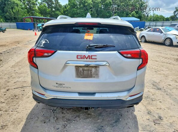 3GKALPEX7JL388637 2018 GMC TERRAIN Silver უკანა ხედი