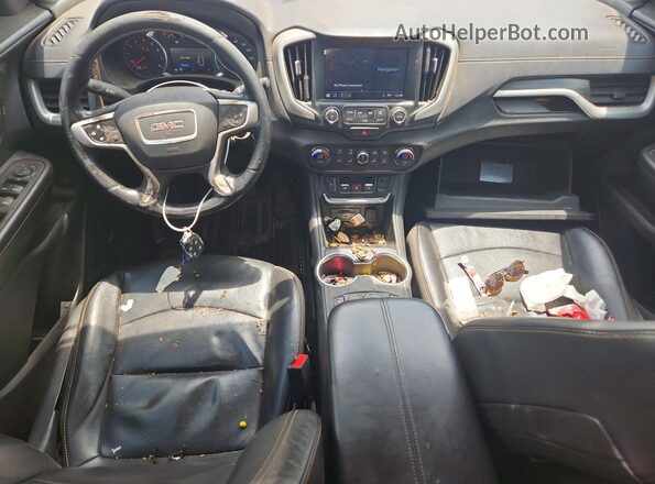 3GKALPEX7JL388637 2018 GMC TERRAIN Silver წინა პანელის ხედი